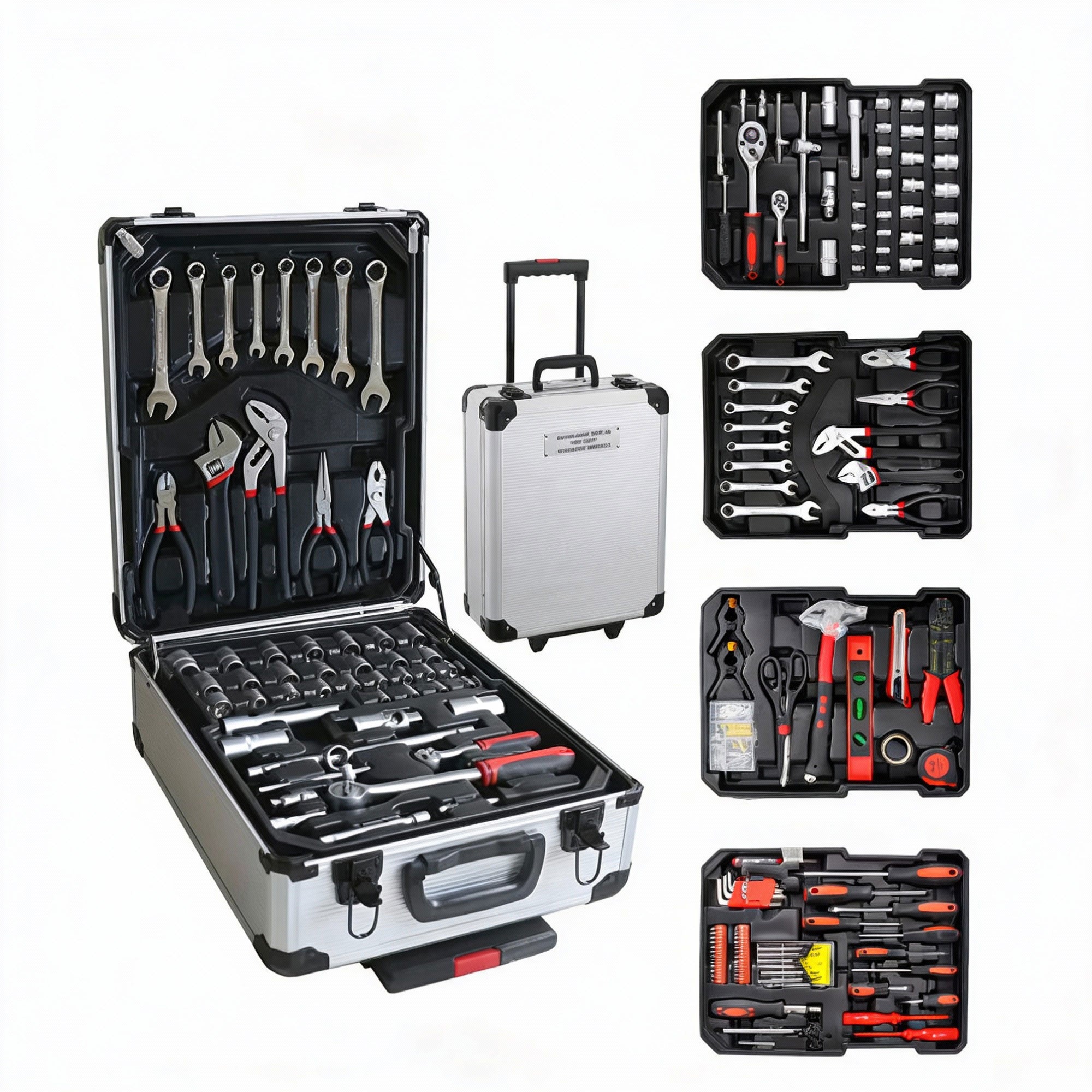 Complete Tool & Equipment Case – 187 Pieces